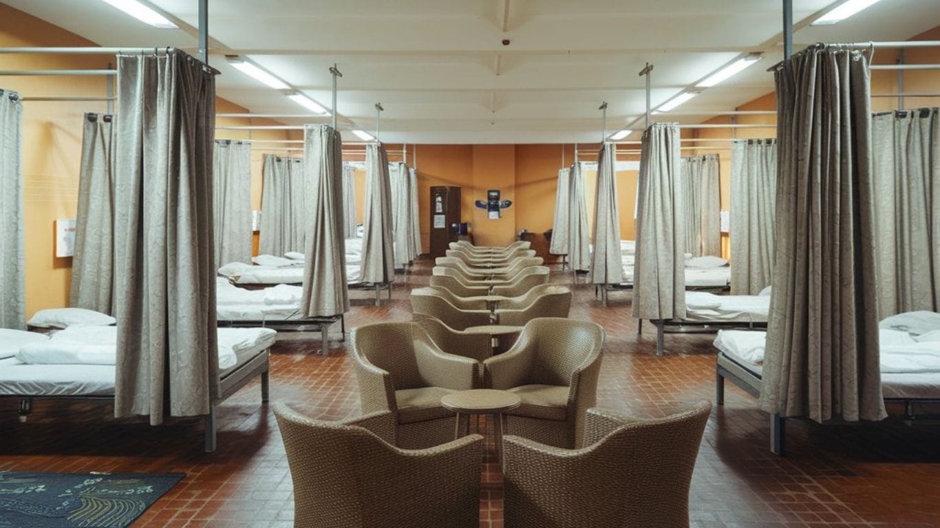 IRCTC retiring room