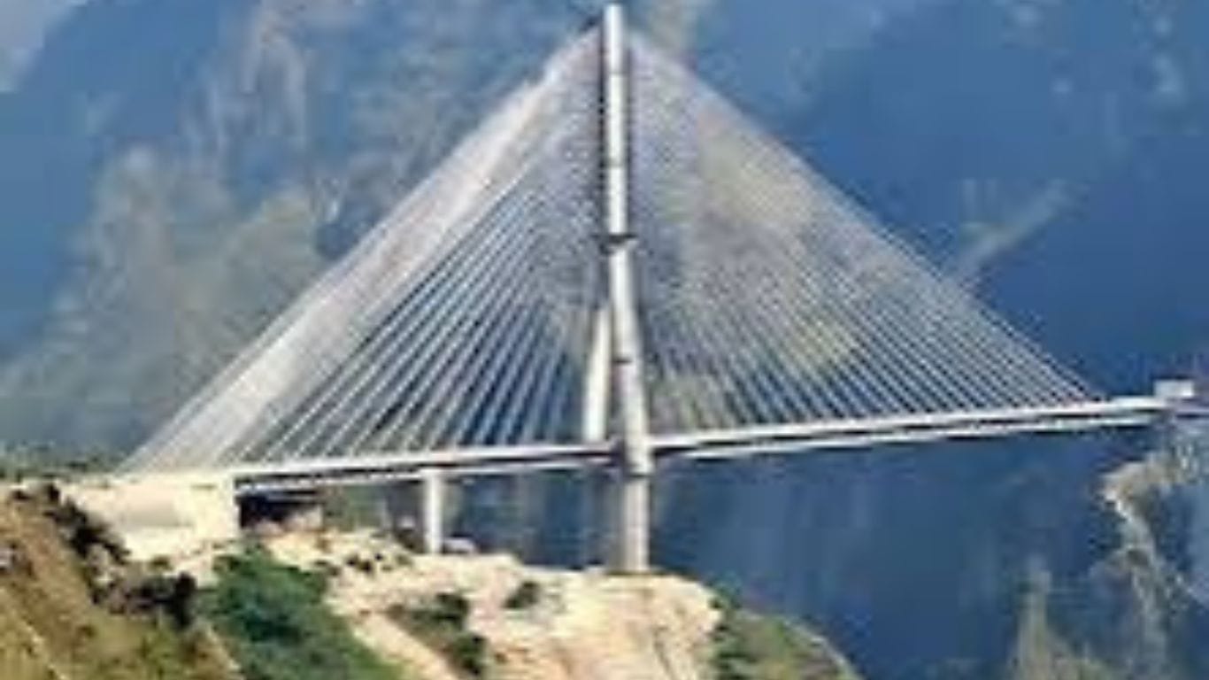 Cable-Stayed Rail Bridge